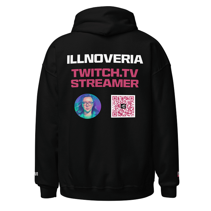 ILLNOVERIA BLACK COMICON HOODIE product image (1)