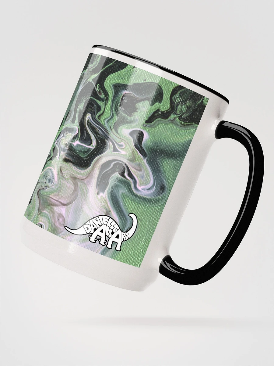 Metallic Green Fluid Acrylic Coloured Mug product image (3)