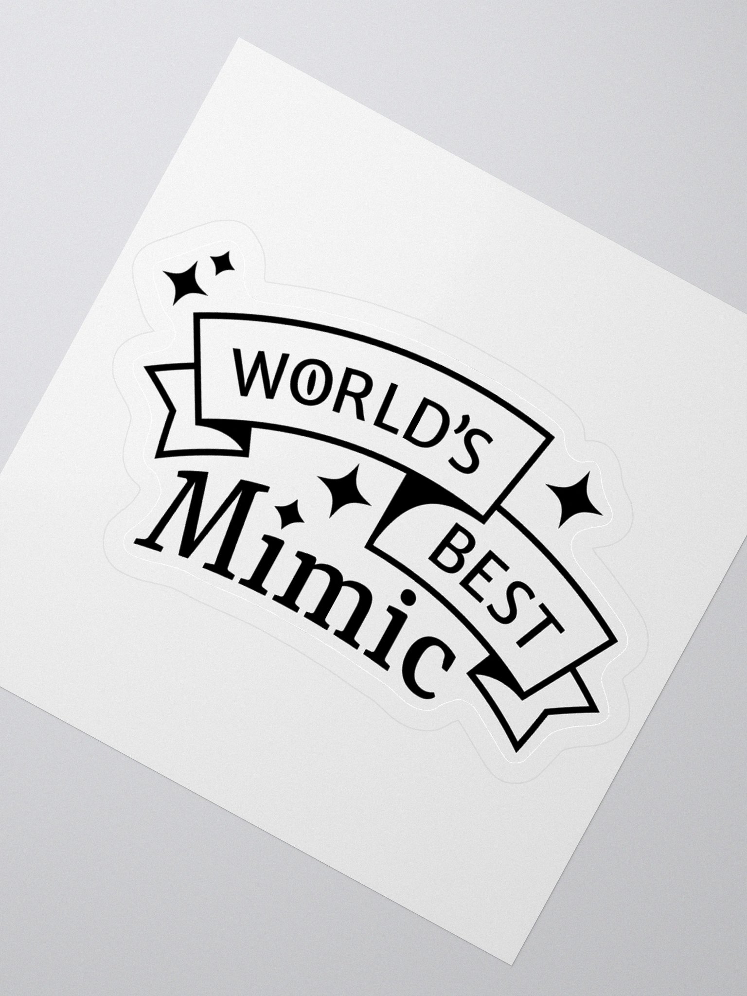 World's Best Mimic sticker product image (3)