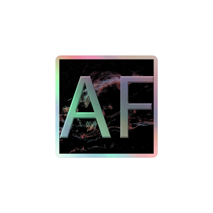 AstroAF Holographic Sticker product image (1)