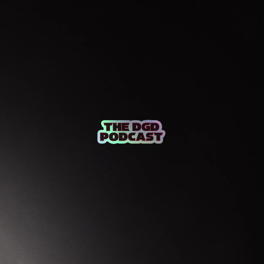 Bold & Holographic DGD Podcast Sticker Pack product image (4)