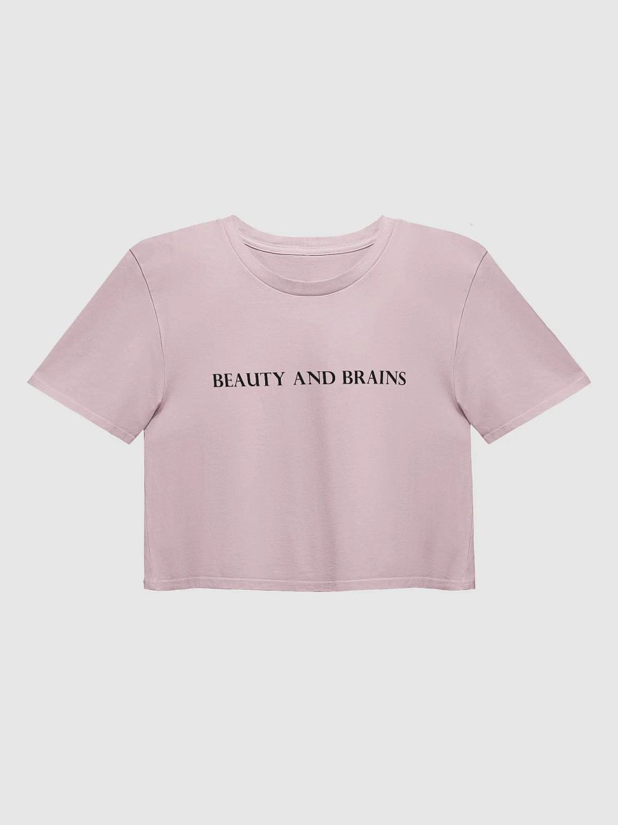 BEAUTY AND BRAINS Premium Crop Top product image (9)
