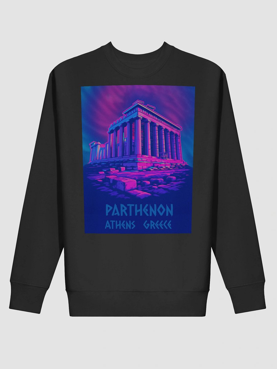 Neon Chill Wave Parthenon Athens Sweatshirt product image (10)