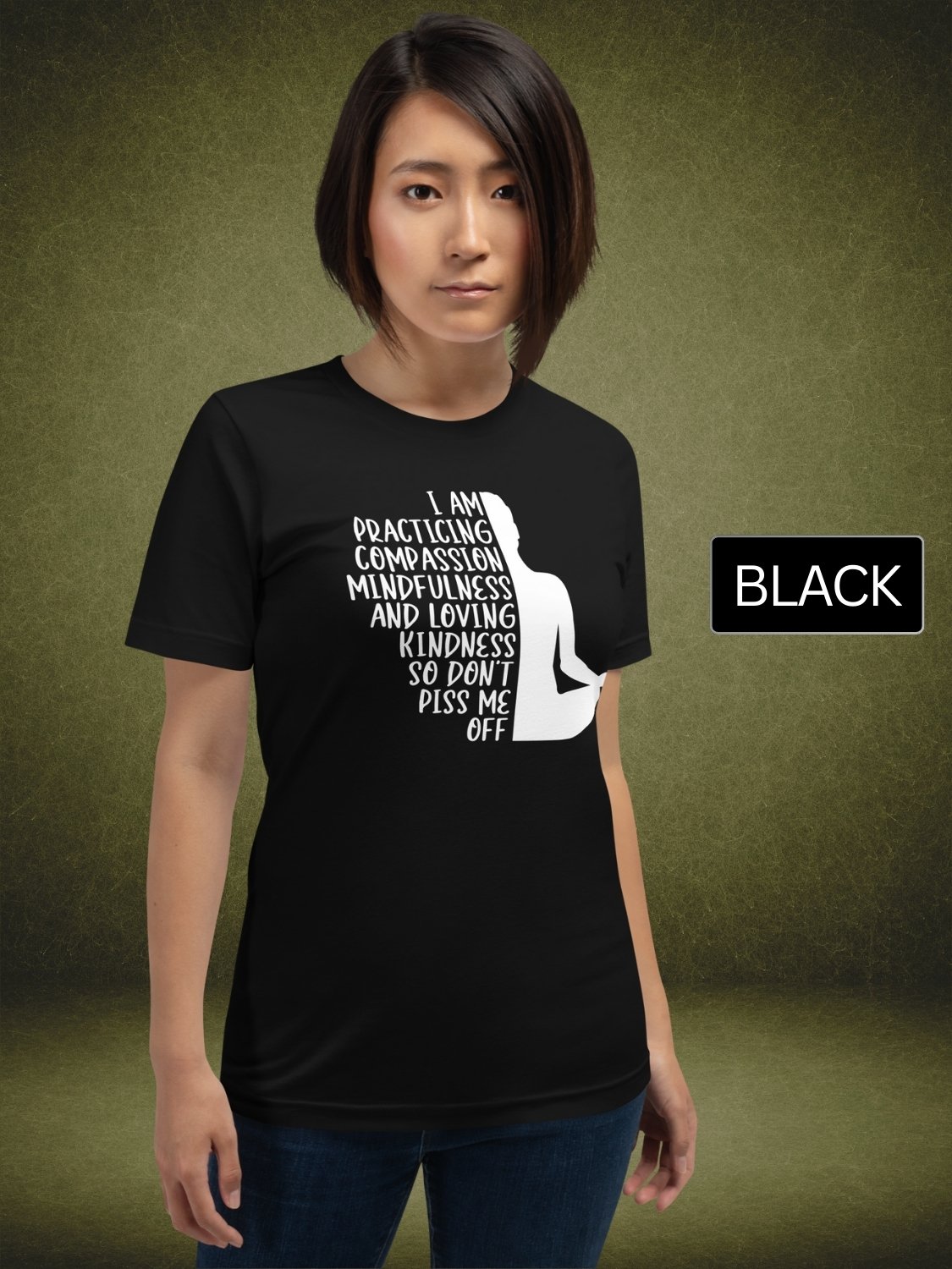 I'm Practicing Compassion and Kindness Funny T-Shirt product image (3)