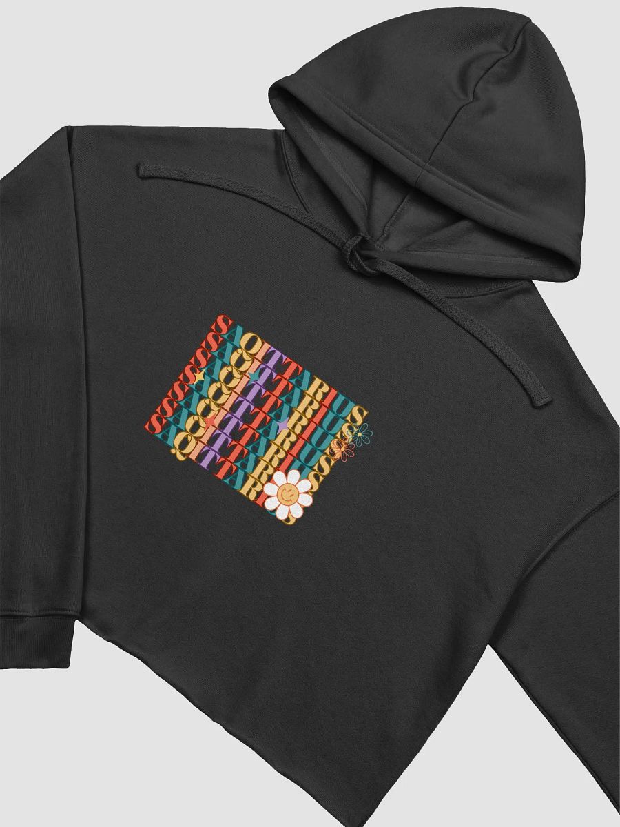 Sagittarius Groovy Cropped Hoodie product image (3)