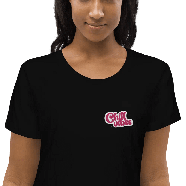 Chill Vibes Fitted Eco T-shirt product image (2)