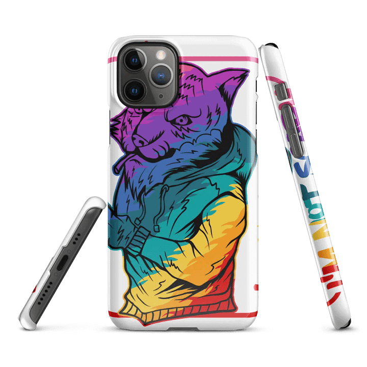 Vibrant Wolf Snap Case for iPhone® product image (2)
