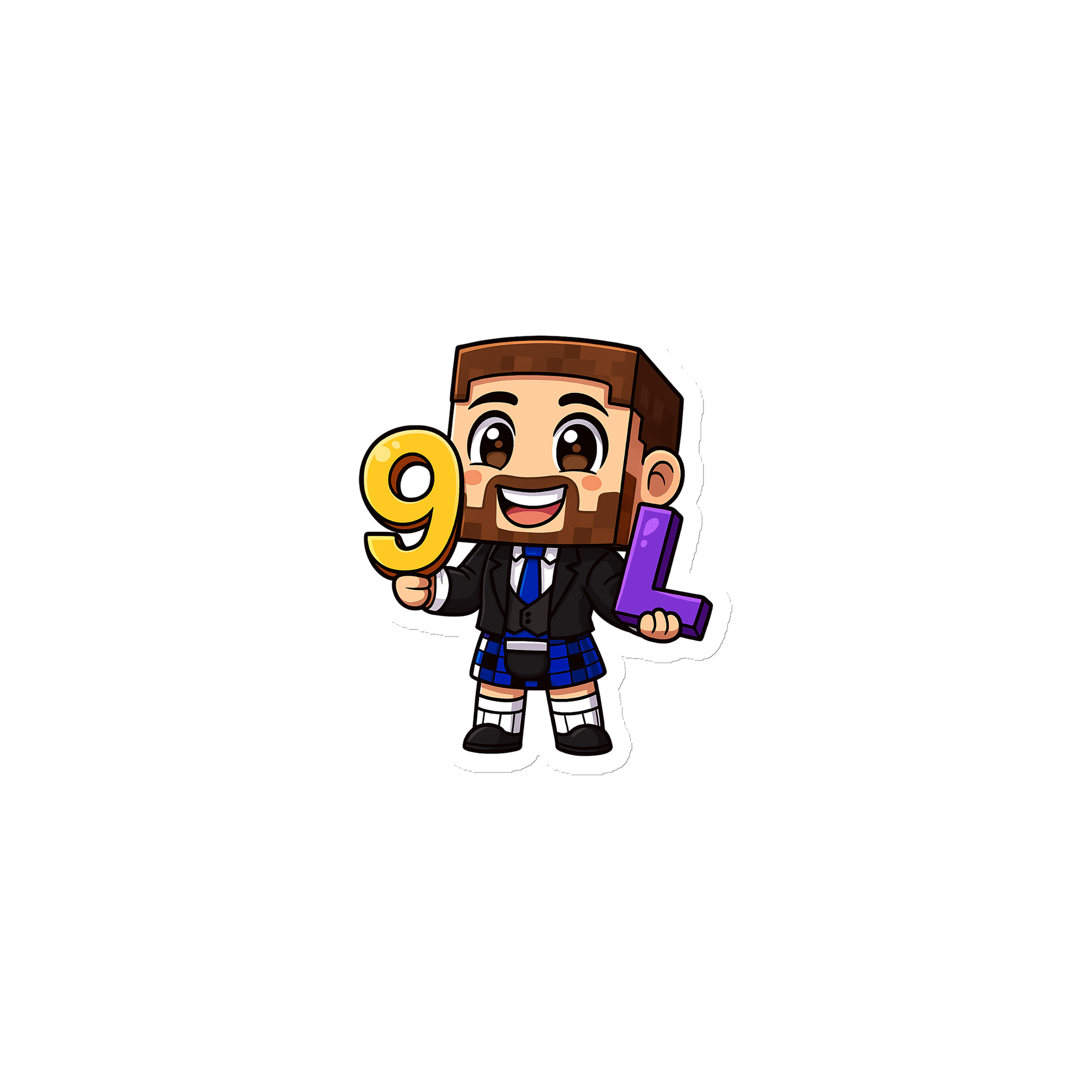 9LS4 Gandai_Gaming Die-Cut Magnets product image (1)