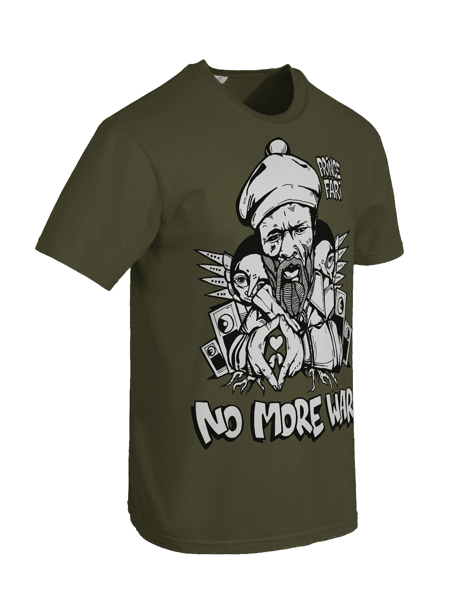 Prince Far I T-Shirt by RasTerms37 (Green / Black White / Premium) product image (5)