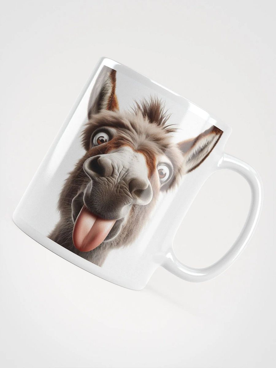 Hilarious Rude Donkey #Humorous Mug - White product image (4)