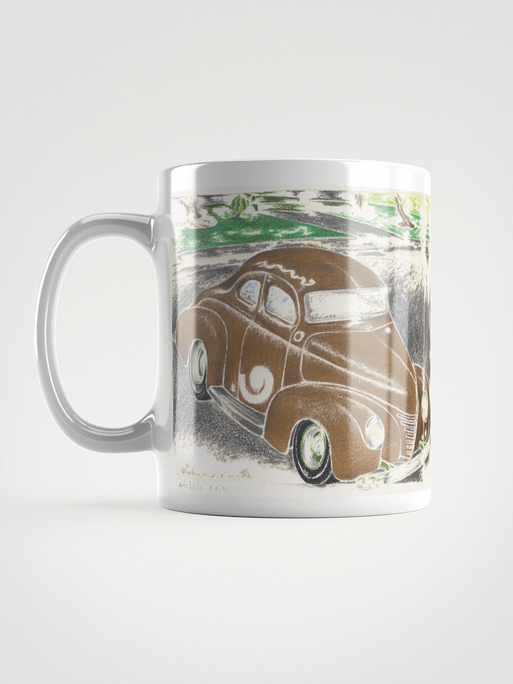 Two Customs on White Glossy Mug product image (2)