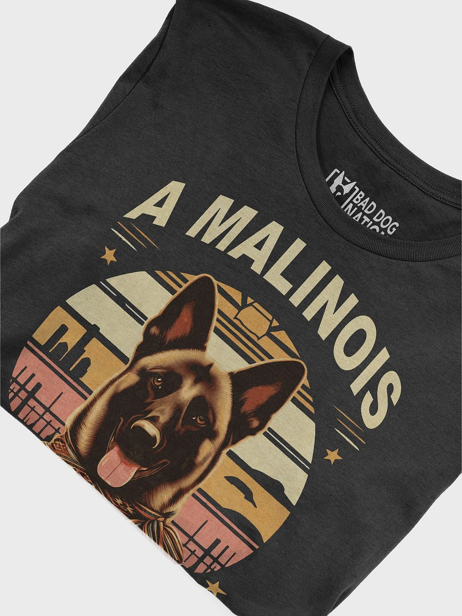 A Malinois is a Girl's Best Friend - Premium Adult Unisex T-shirt product image (4)