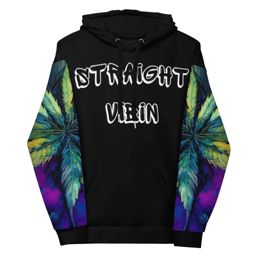 STRAIGHT VIBIN 420 STYLE TIEDYE4 UNISEX HOODIE product image (12)