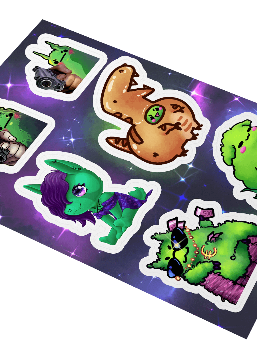 HneuHorde w/ Sitter - Sticker Sheet product image (2)