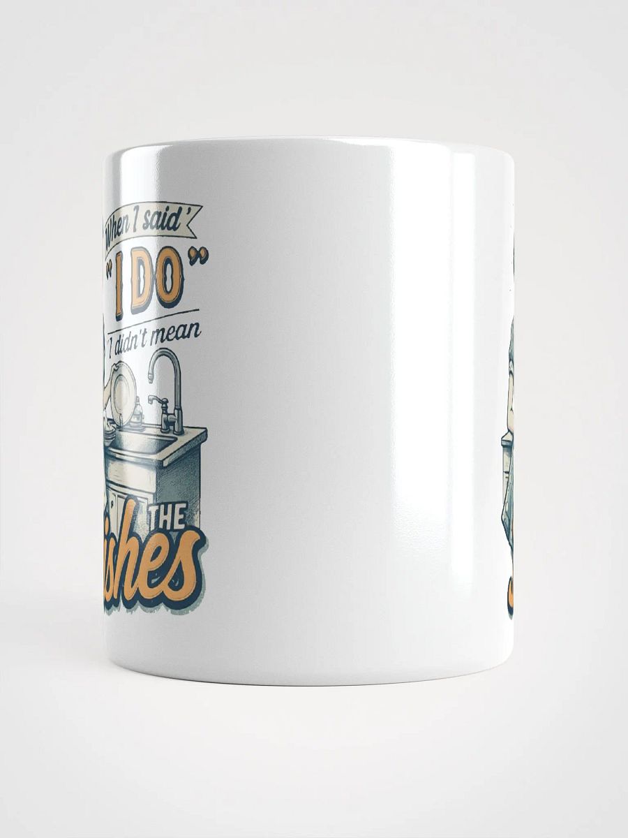 Vintage When I Said I Do White Glossy Mug product image (13)