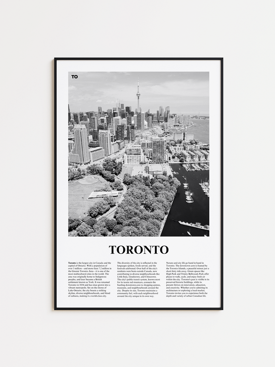 Toronto 02 Newspaper Poster product image (1)