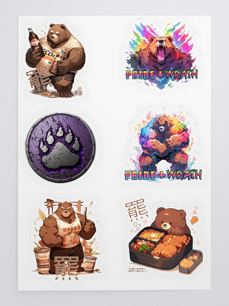 Brown Bear Sticker pack product image (1)