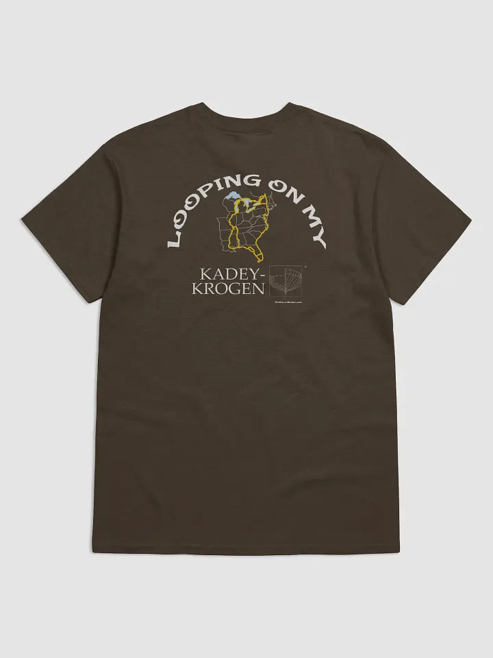 Looping On My Kadey-Krogan - T-Shirt - Dark Shirt w/White Logo product image (1)