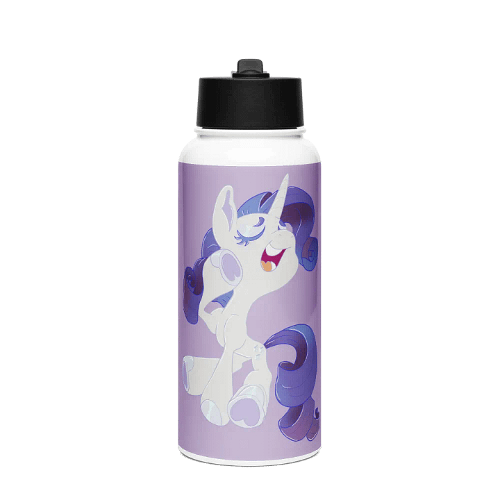 Rarity Stainless Steel Water Bottle with a Straw Lid product image (1)