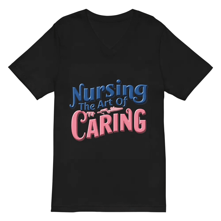 Nursing The Art Of Caring V-Neck Tee product image (3)