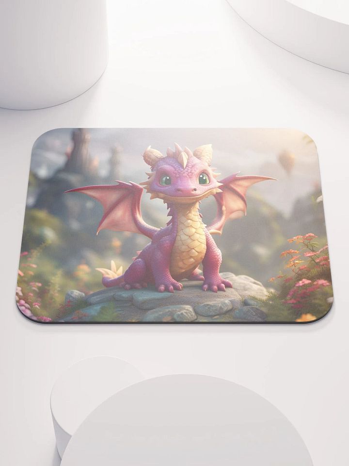 Purple Dragon Mouse Pad product image (1)