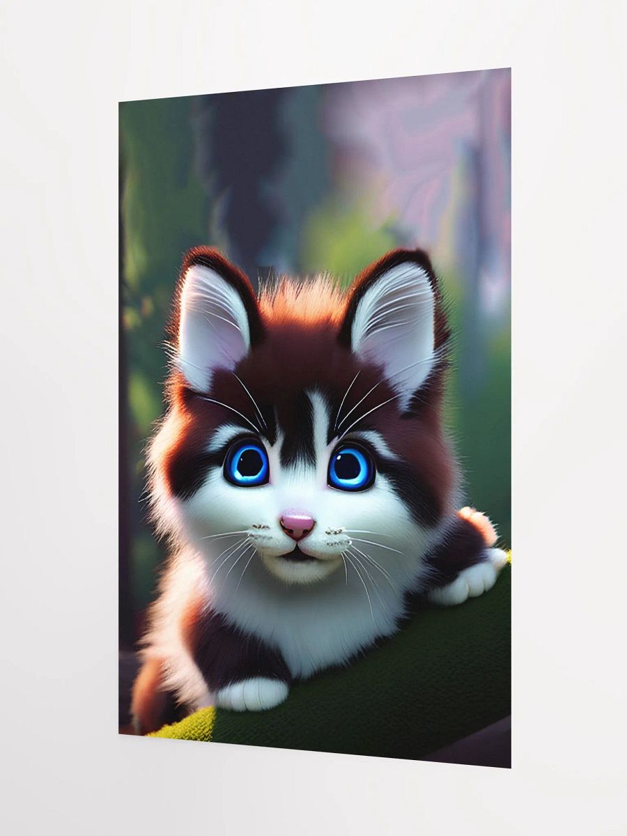 Enchanting Whiskers - Forest Gaze Poster product image (7)