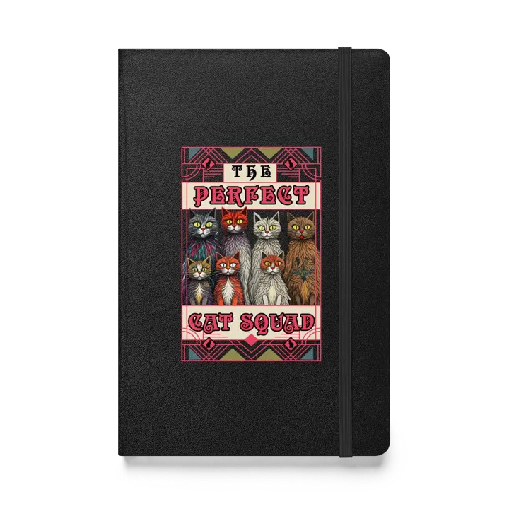 The Perfect Cat Squad Hardcover Notebook product image (1)