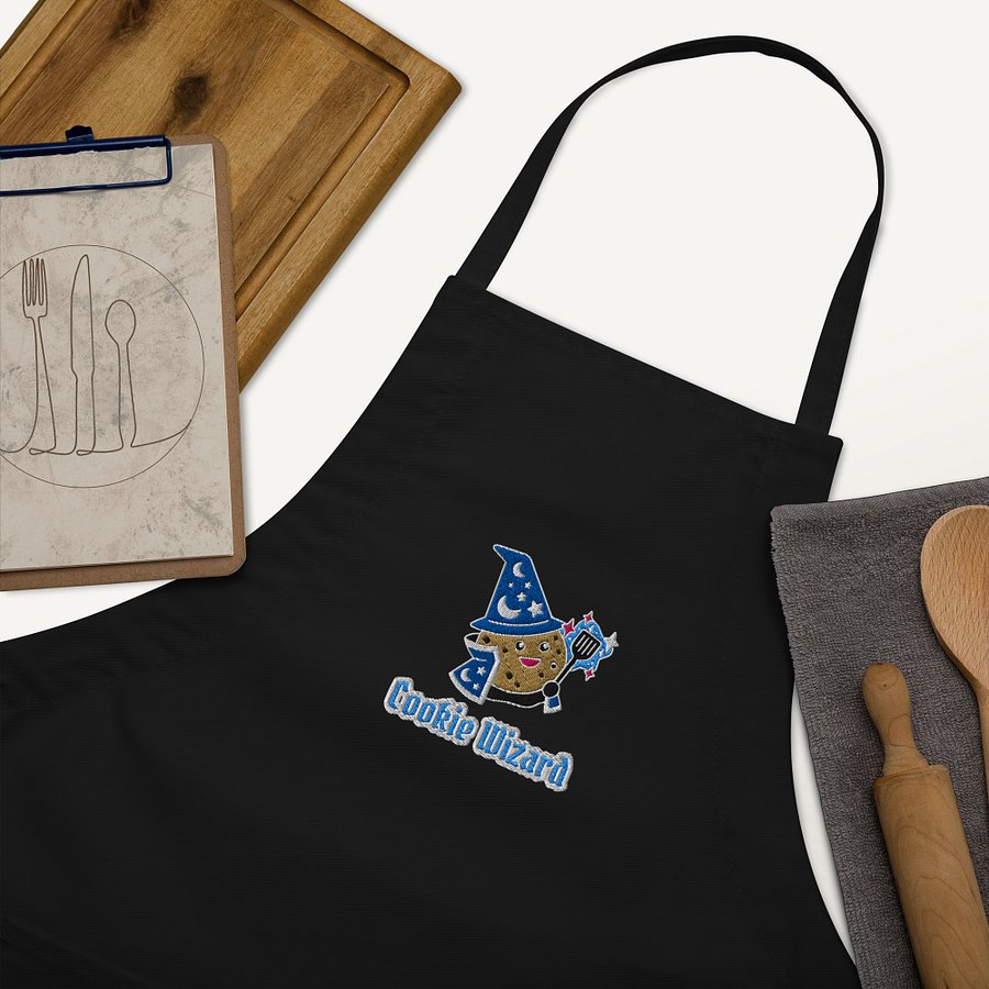 Wizard Cookie Embroidered Apron product image (6)