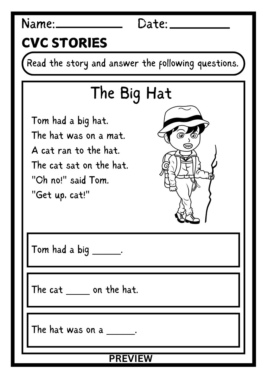 CVC Stories for Early Readers – Phonics Practice Bundle PDF product image (4)