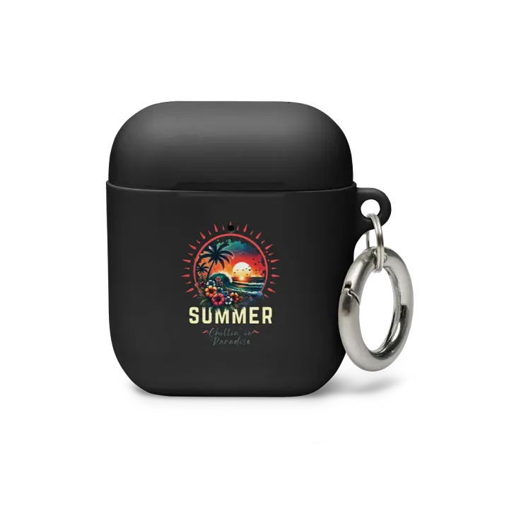 Chillin In Paradise Tropical Sunset AirPod Case product image (2)