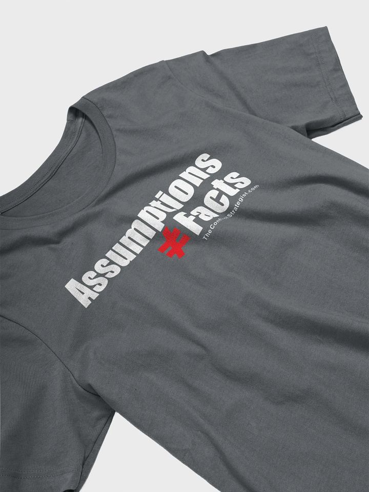 Assumptions / Facts - Unisex T Shirt - 6 Colors product image (1)
