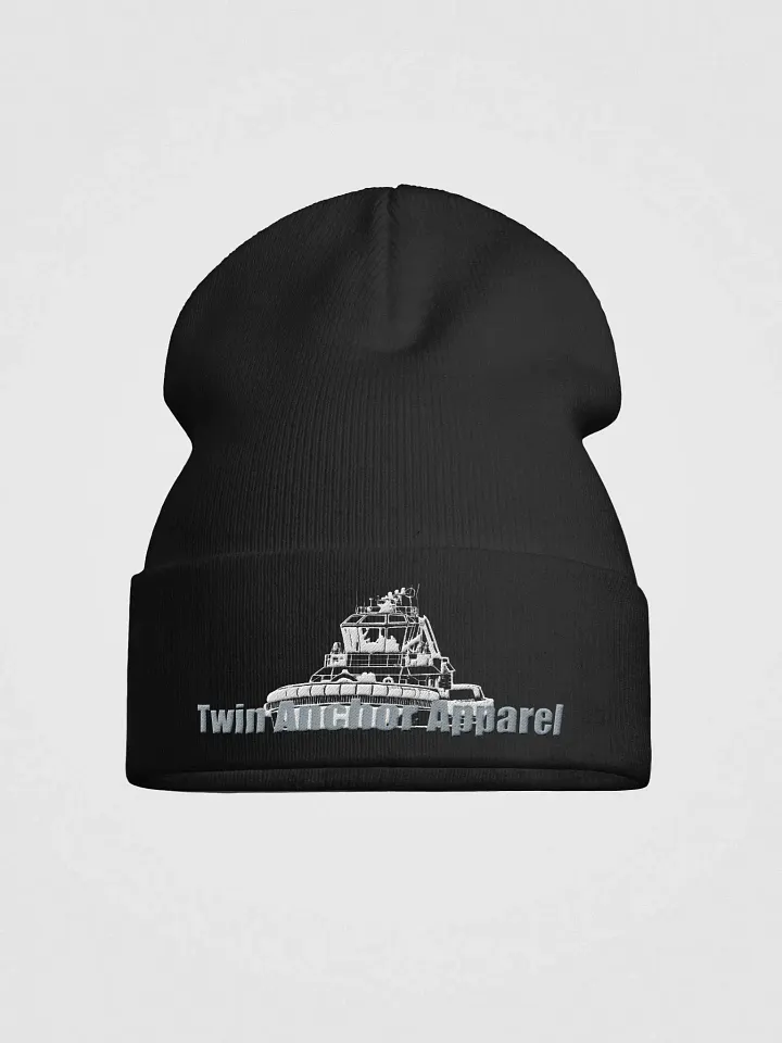 Athena Tug white Knit Beanie product image (1)