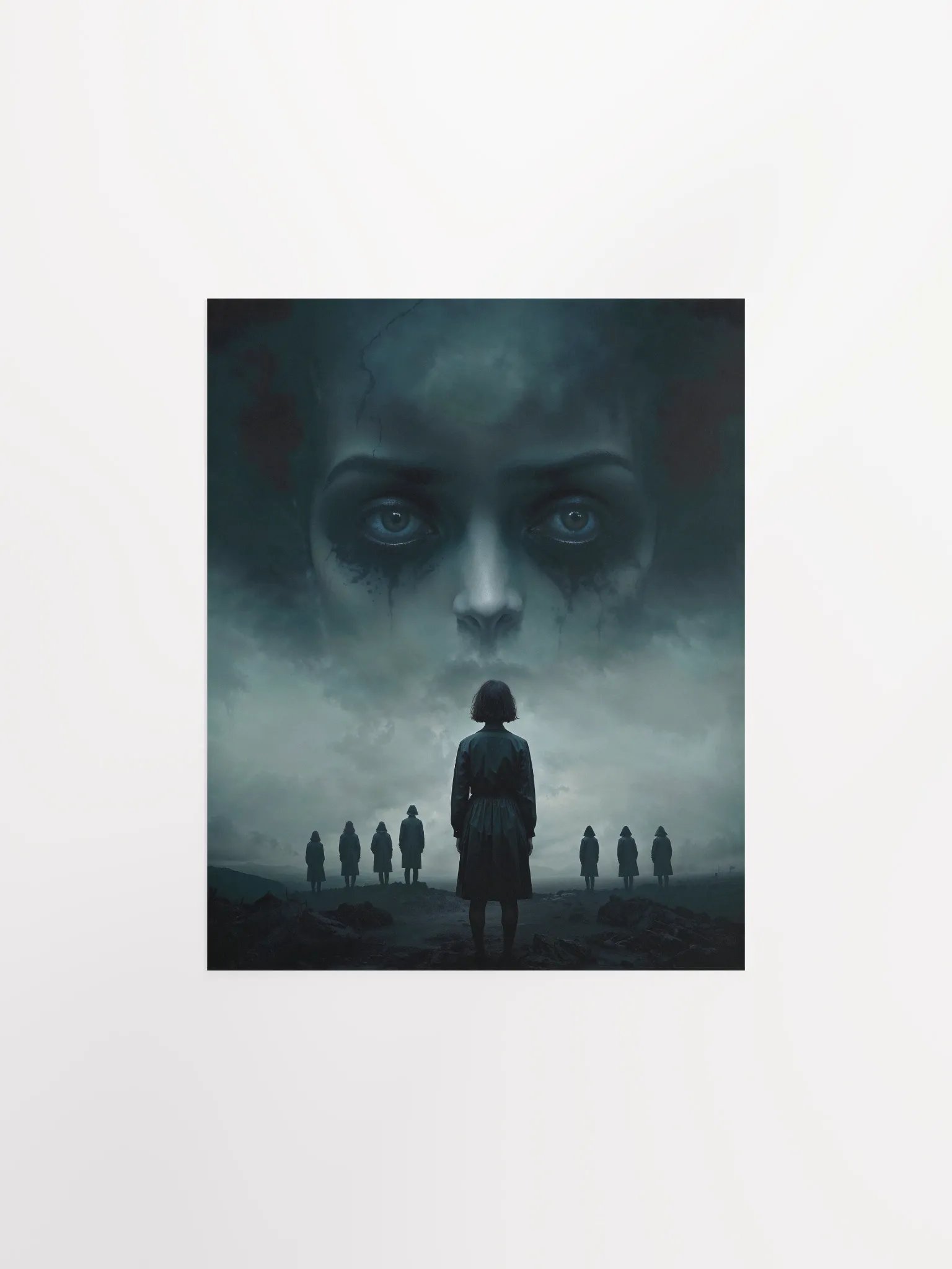 The Face in the Fog Matte Poster product image (8)