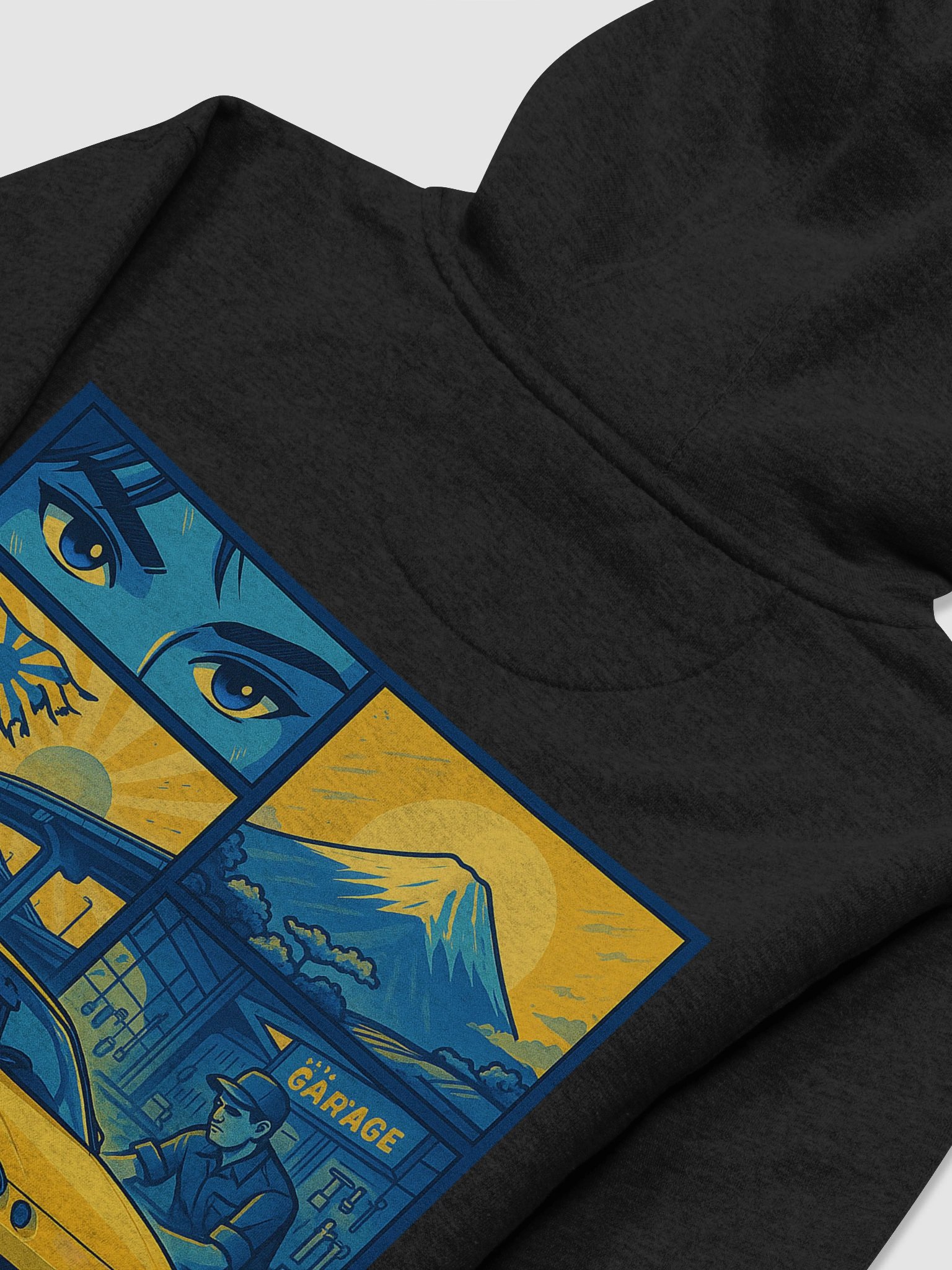 Del Sol collage hoodie product image (2)