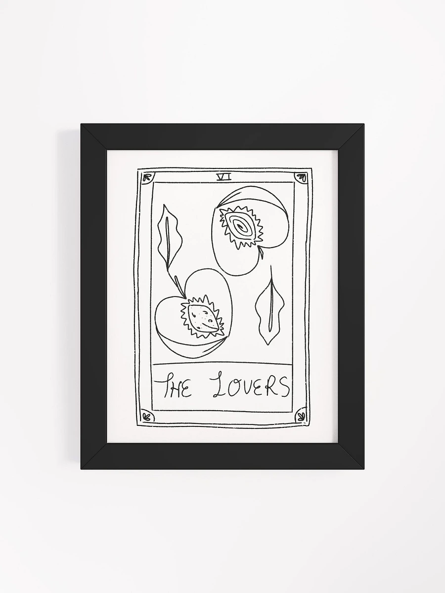 The Peach Lovers Framed Art Print product image (4)