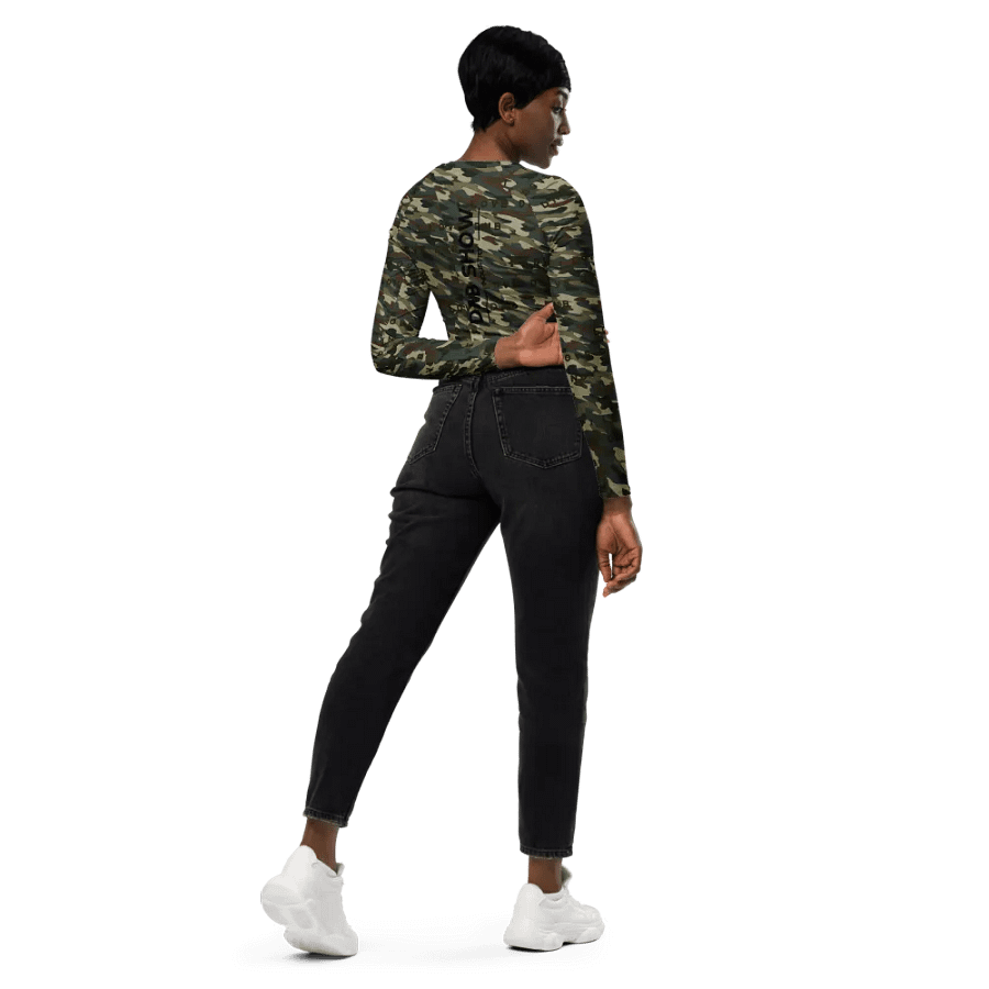 I Love DNB Camo Crop Top product image (11)