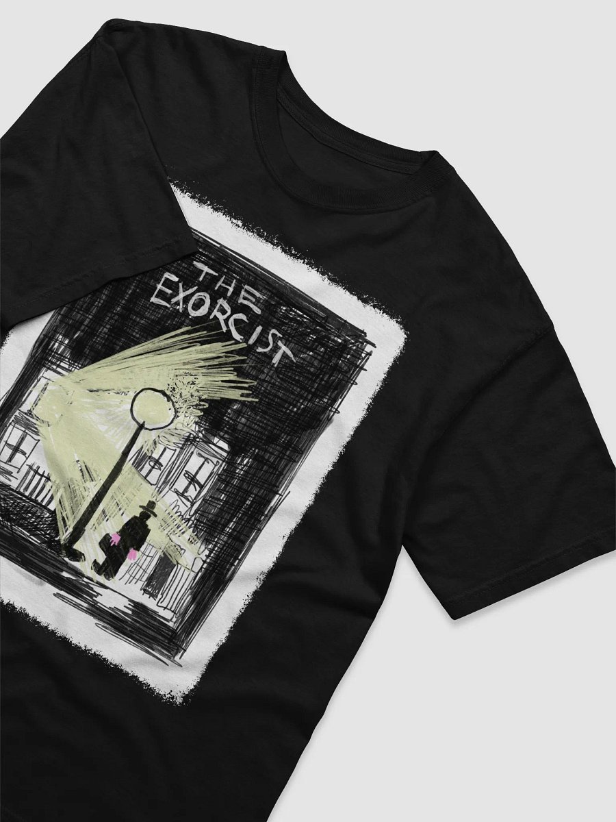 😱 “EXORCIST” – Staircase Horror Crayon Unisex Tee ✝️😈 product image (5)