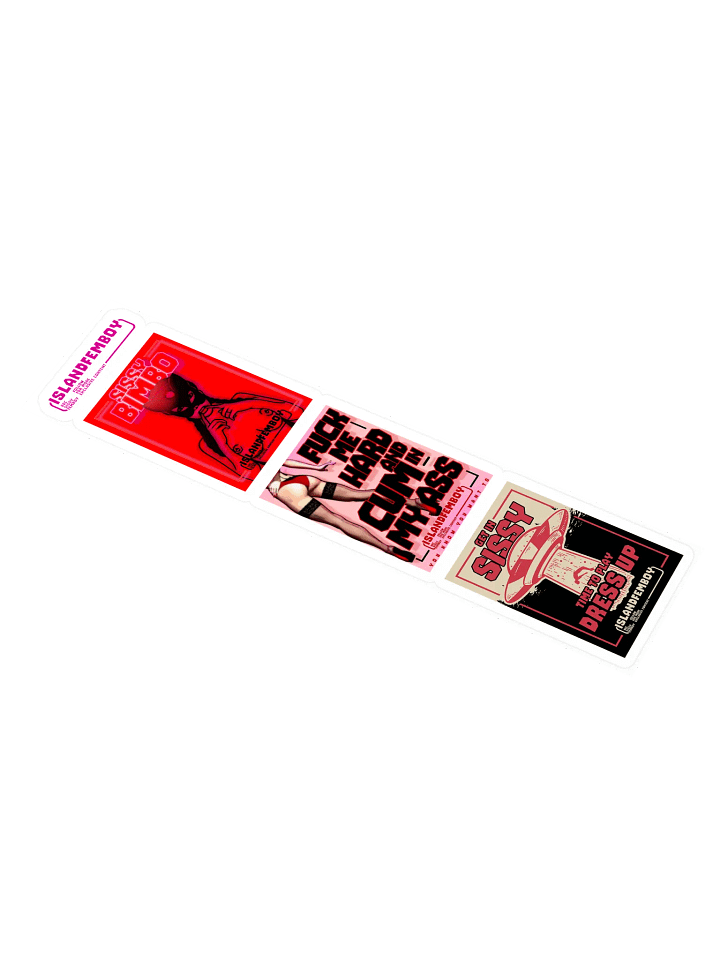 ISLANDFEMBOY : Sissy Sticker Pack : Femboy : Twink product image (2)