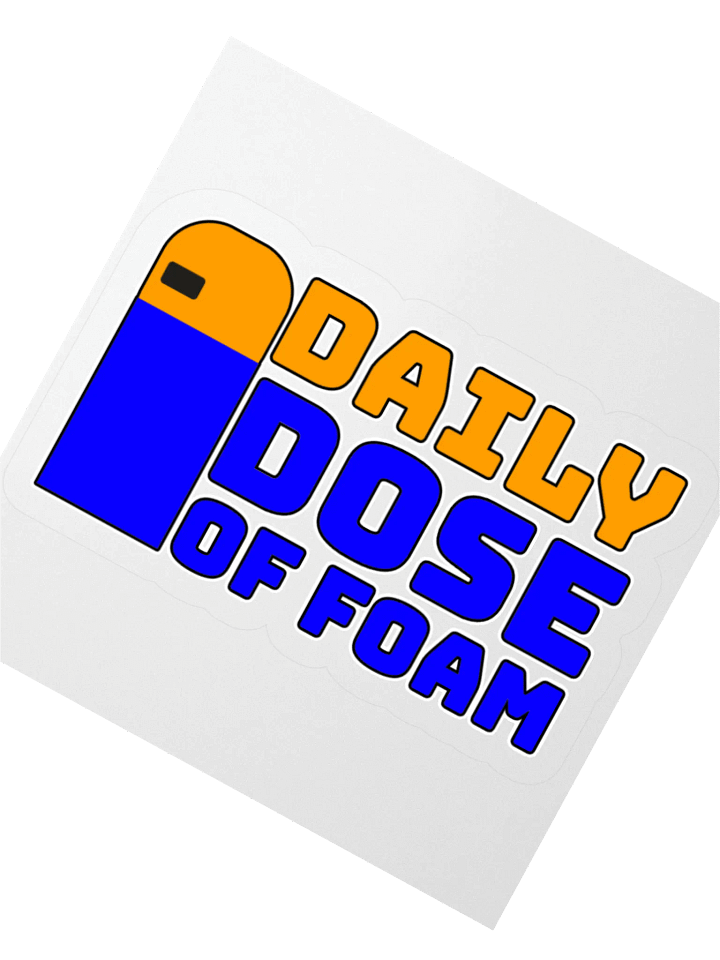 Daily Dose of Foam Sticker product image (2)
