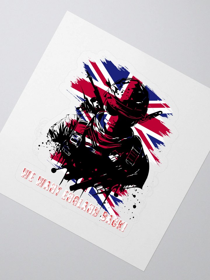 We Want England Back! Decal Sticker product image (2)