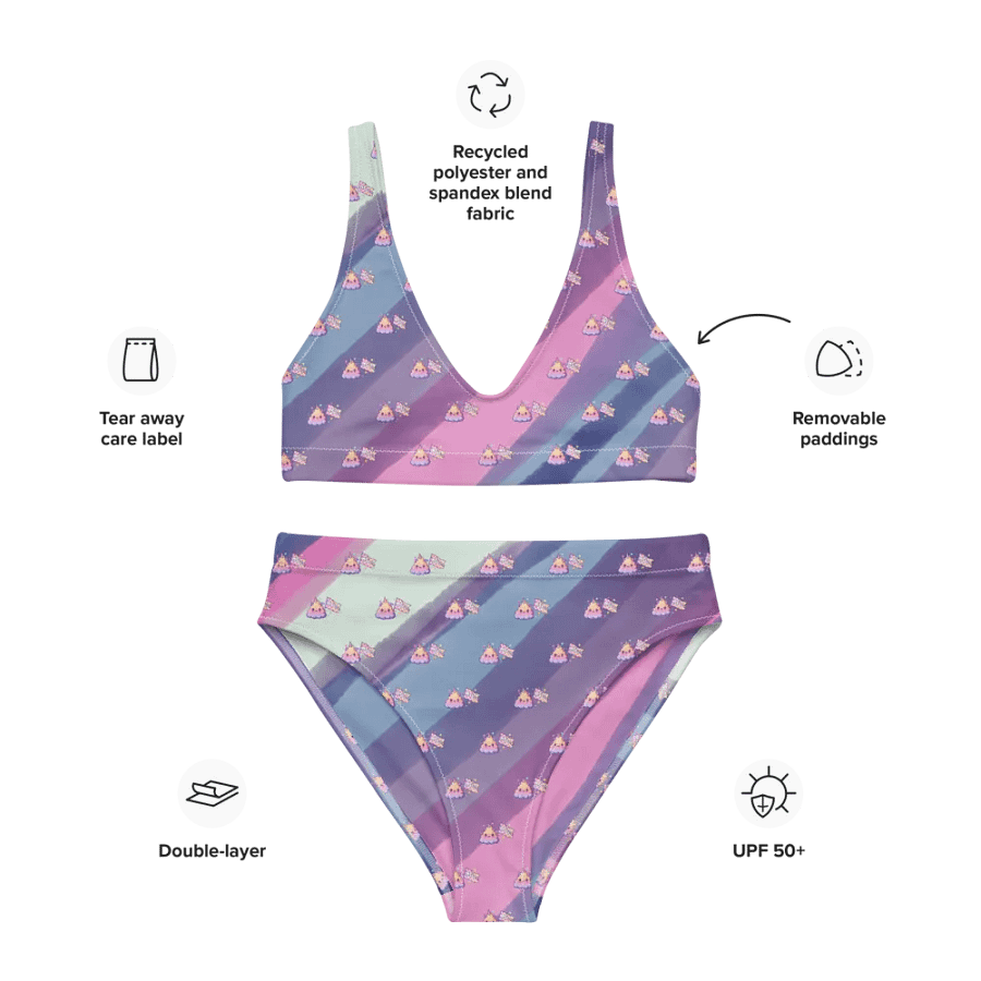 MSLA Sparkle Poop - High Waisted Bikini product image (5)