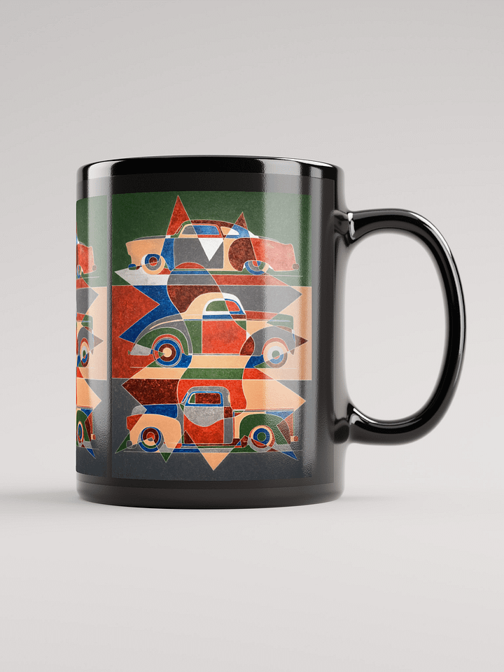 A Century of Rides III Black Glossy Mug (Original) product image (1)