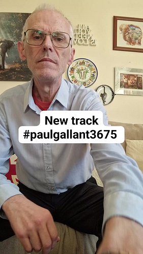 Done my studies this morning and made some mistakes oh yes red underlined however hope you like my new song #paulgallant3675 ...