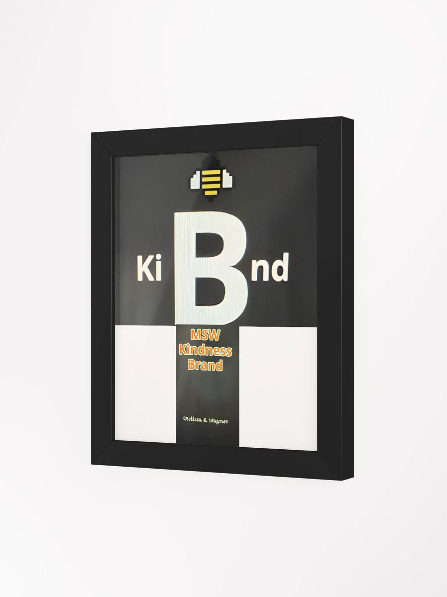 Melissa S Wayner Kindness Brand Poster product image (8)