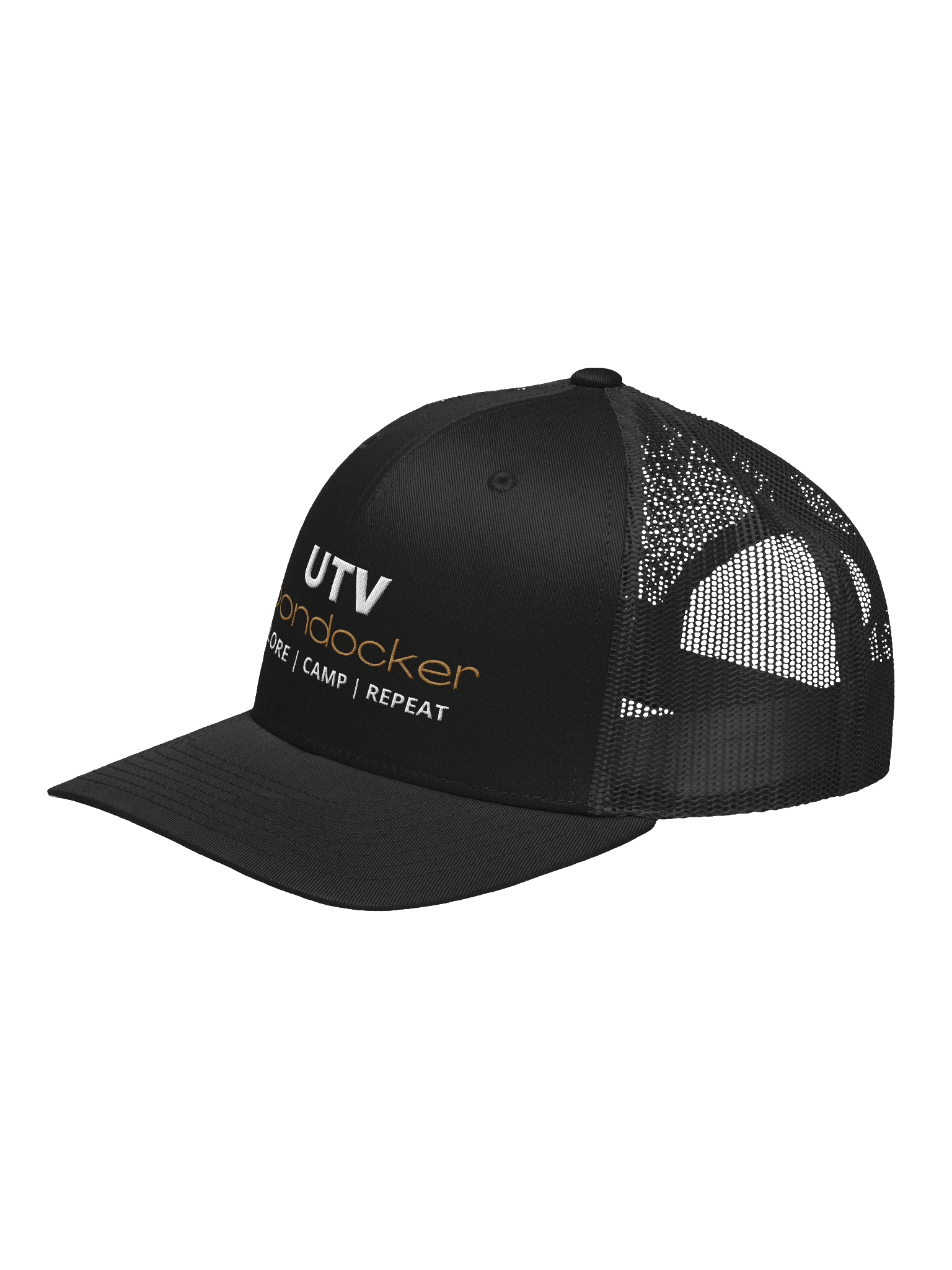 Embroidered Logo Retro Trucker Hat product image (4)