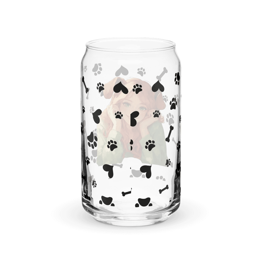 Bailey Dog Girl OC Glass Cup product image (6)