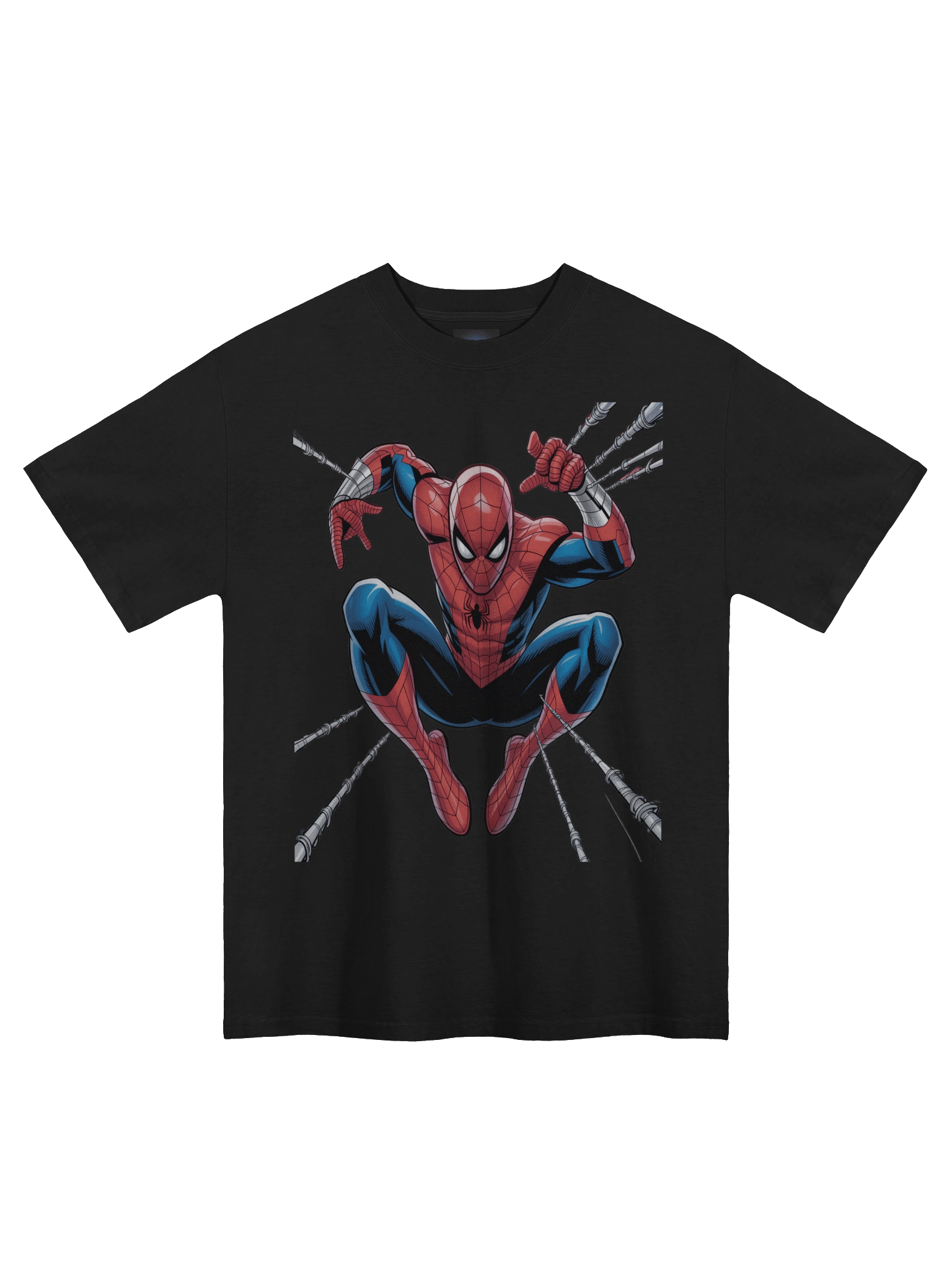 Spider-Man Omni-Web Eclipse Oversized Faded T-Shirt product image (3)