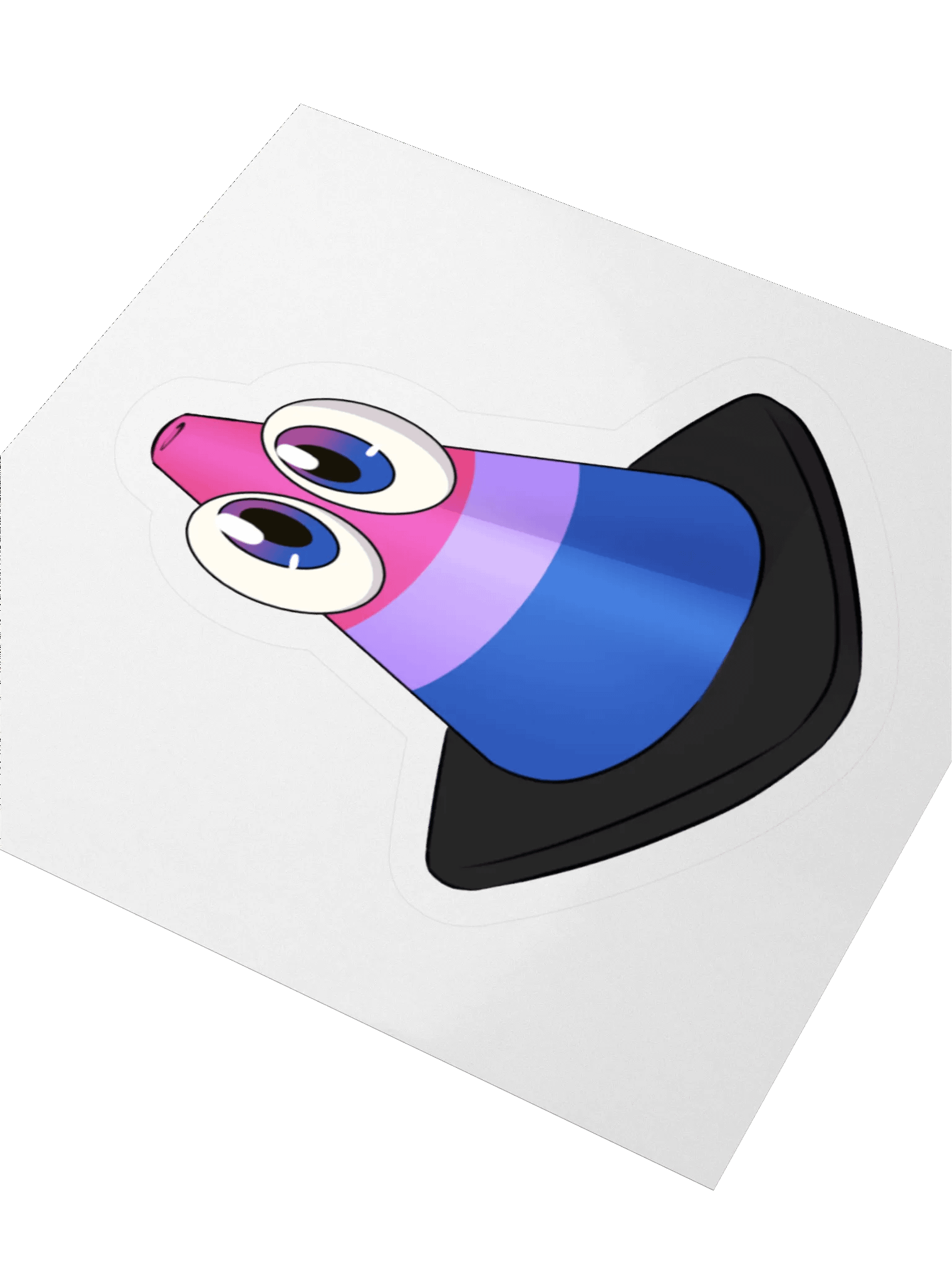 Pride Cone Sticker - Bi product image (9)