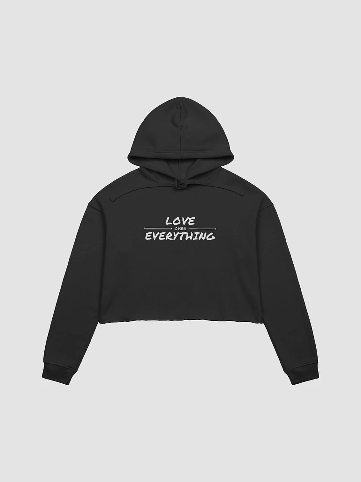 Love Over Everything Crop Hoodie product image (1)