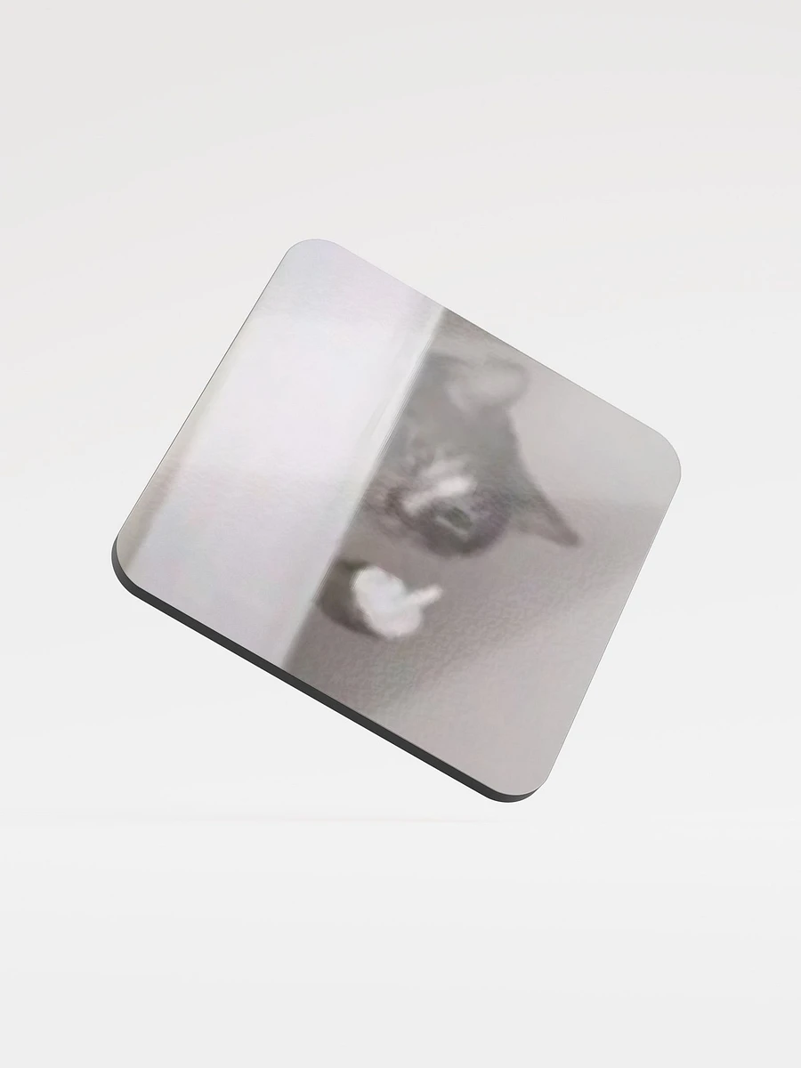 Glossed Cork Coaster: Meme Cats product image (1)